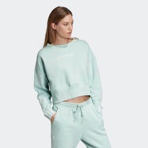 RARE ADIDAS Cropped Hoodie